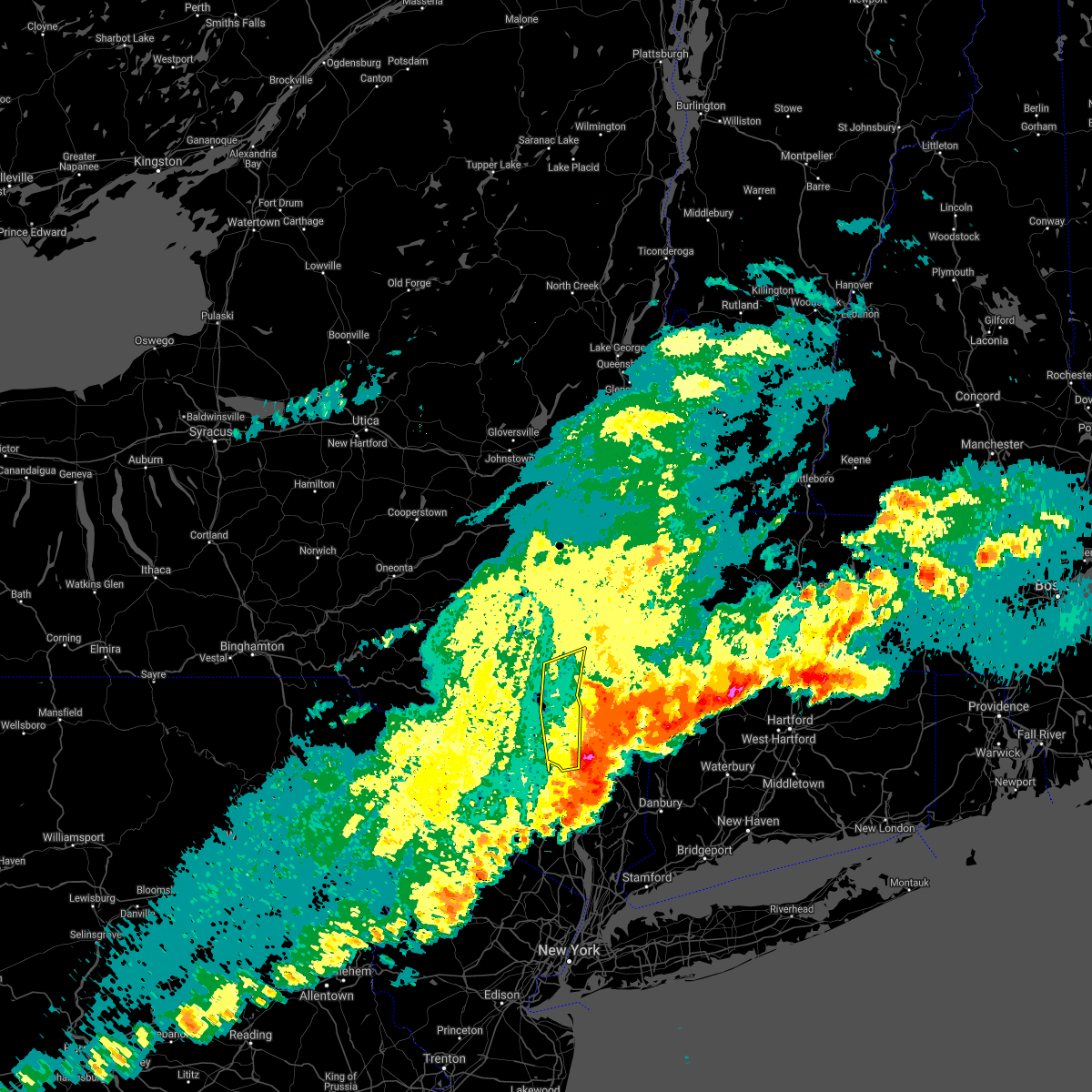 Interactive Hail Maps Hail Map for Gardiner, NY