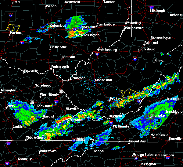 Interactive Hail Maps Hail Map for Meadow Bridge, WV
