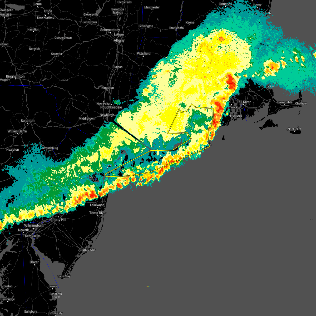 Interactive Hail Maps Hail Map for Pawcatuck, CT
