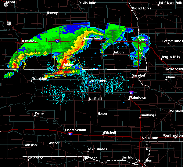 Interactive Hail Maps Hail Map for Eureka, SD