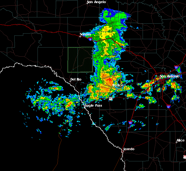 Interactive Hail Maps Hail Map for Uvalde, TX