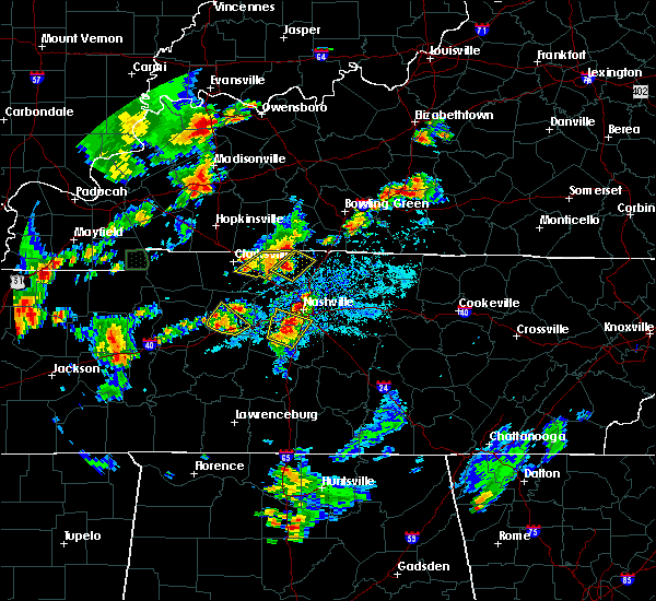Interactive Hail Maps Hail Map for Springfield, TN