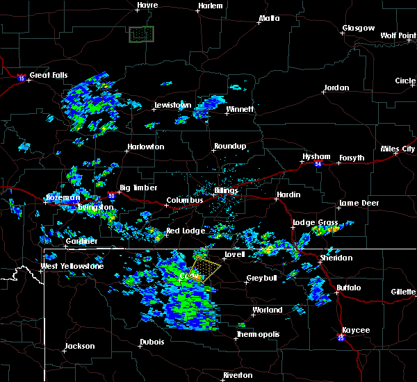 Interactive Hail Maps Hail Map for Powell, WY