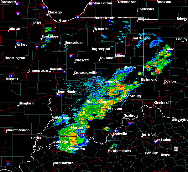 Interactive Hail Maps Hail Map for Shelbyville, IN