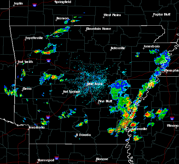 Interactive Hail Maps Hail Map for Arkansas City, AR