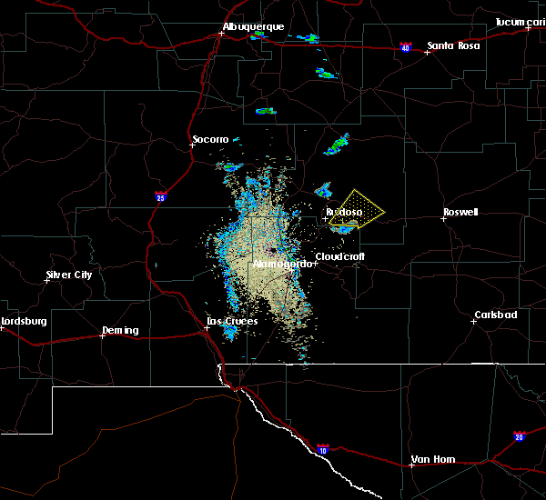 Interactive Hail Maps Hail Map for Capitan, NM