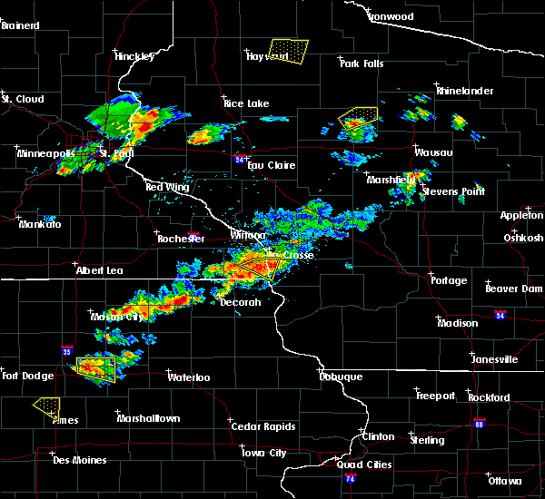 Interactive Hail Maps Hail Map for Rib Lake, WI