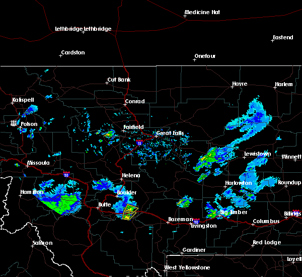 Interactive Hail Maps Hail Map for Cardwell, MT