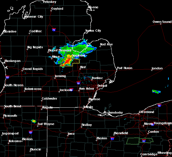 Interactive Hail Maps Hail Map for Montrose, MI