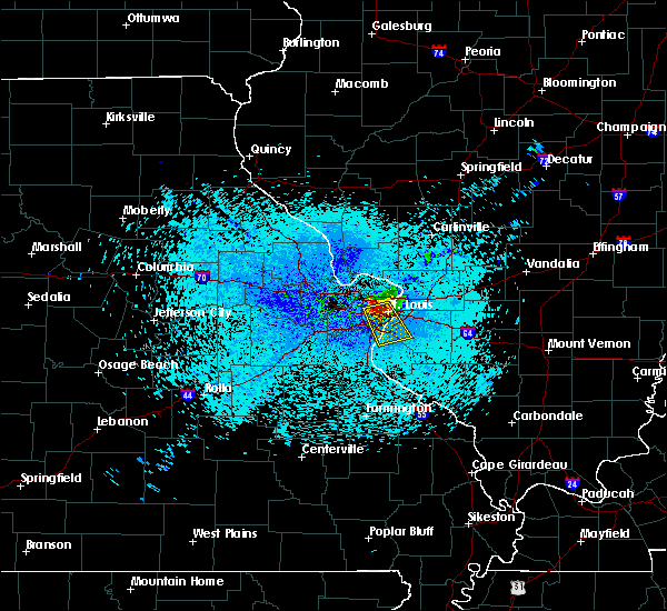 Interactive Hail Maps Hail Map for St. Louis, MO