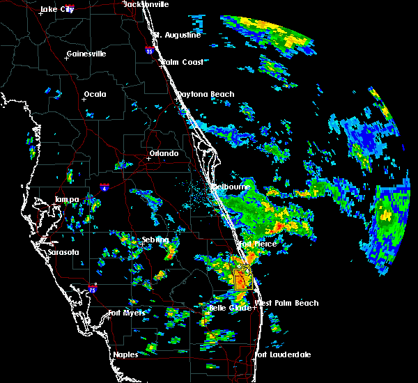 Interactive Hail Maps Hail Map for Stuart, FL