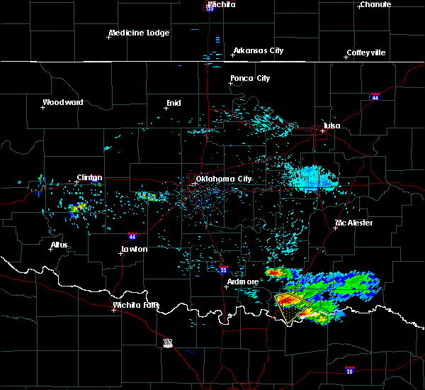 Interactive Hail Maps Hail Map for Durant, OK