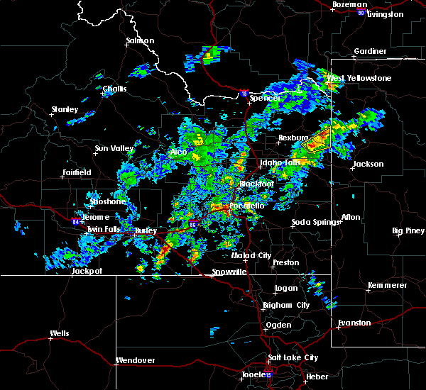Interactive Hail Maps Hail Map for Tetonia, ID