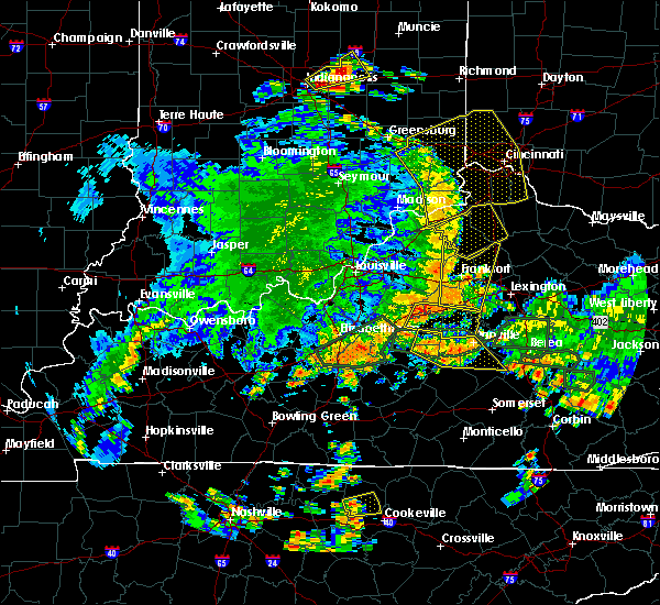 Interactive Hail Maps Hail Map for Frankfort, KY
