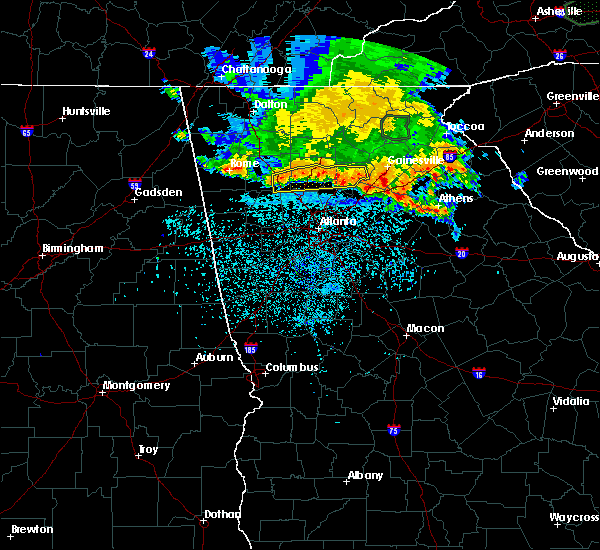 Interactive Hail Maps Hail Map for Alpharetta, GA