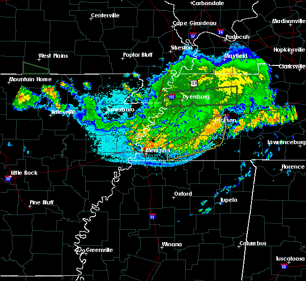 Interactive Hail Maps Hail Map for Henderson, TN