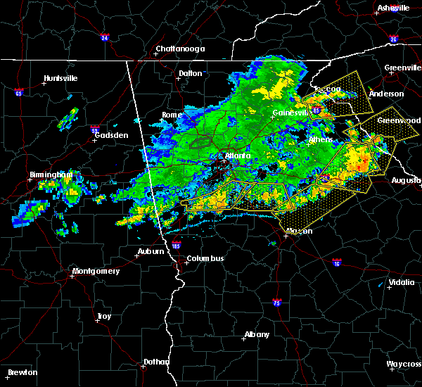 Interactive Hail Maps Hail Map for Williamson, GA
