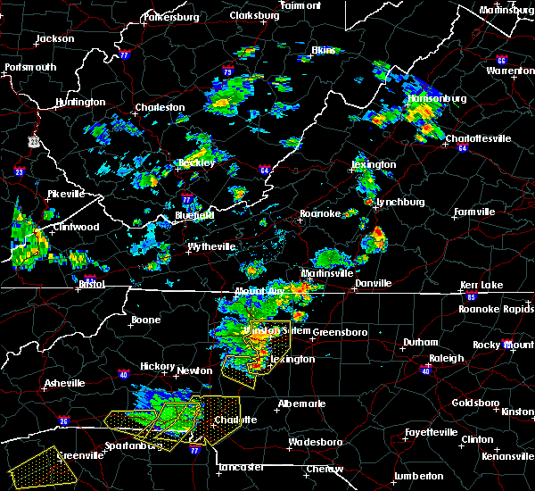 Interactive Hail Maps Hail Map for Kernersville, NC