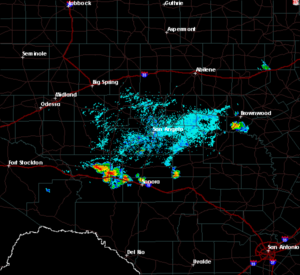Interactive Hail Maps Hail Map for Ozona, TX