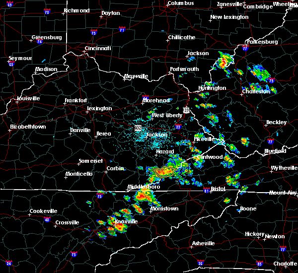 Interactive Hail Maps Hail Map for Cumberland, KY