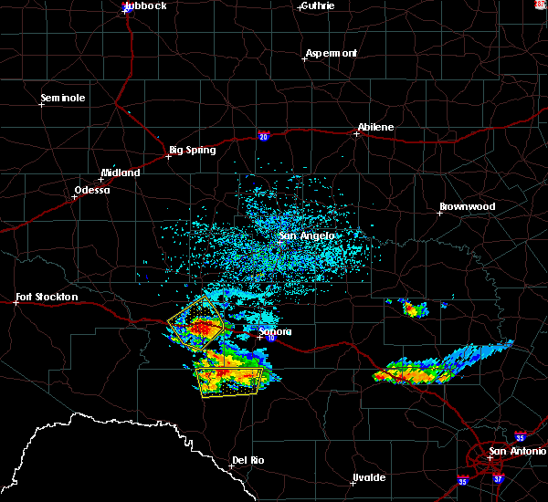 Interactive Hail Maps Hail Map for Ozona, TX