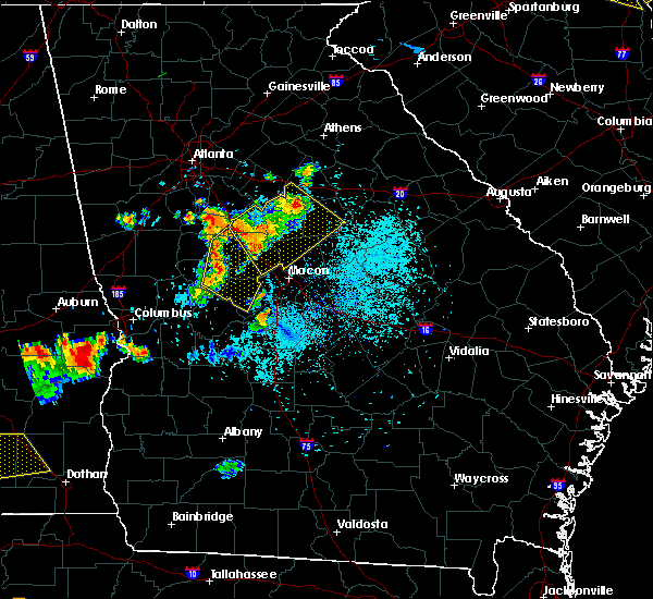 Interactive Hail Maps Hail Map for Flovilla, GA