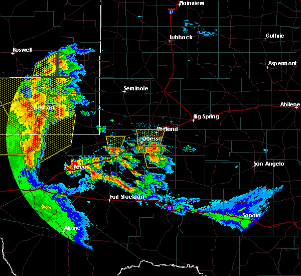 Interactive Hail Maps Hail Map for Midland, TX