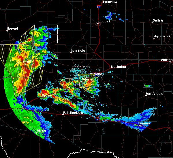 Interactive Hail Maps Hail Map for Midland, TX