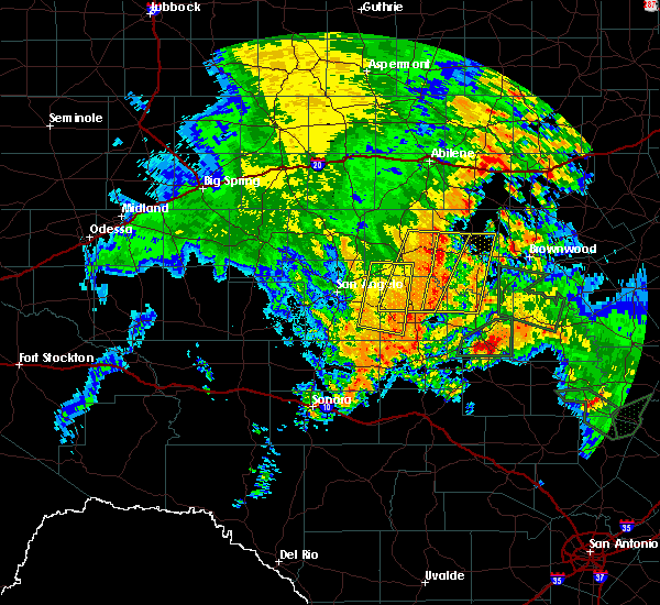 Interactive Hail Maps Hail Map for Santa Anna, TX