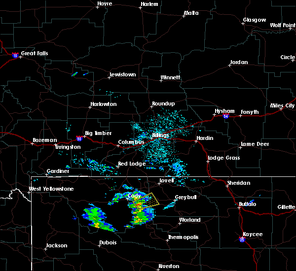 Interactive Hail Maps Hail Map for Burlington, WY