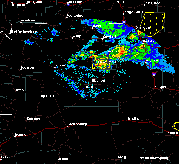 Interactive Hail Maps Hail Map for Ten Sleep, WY