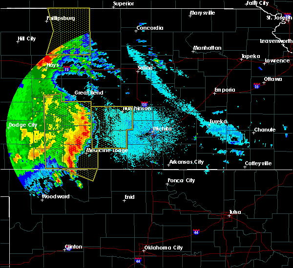 Interactive Hail Maps Hail Map for Hutchinson, KS
