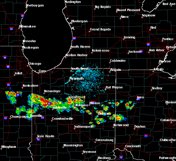 Interactive Hail Maps Hail Map for Wabash, IN