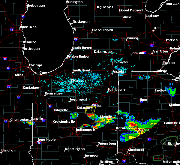 Interactive Hail Maps Hail Map for Fairmount, IN