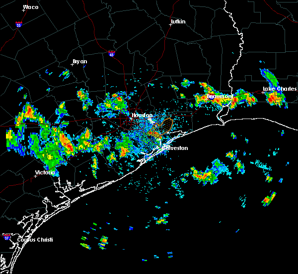 Interactive Hail Maps Hail Map for League City, TX