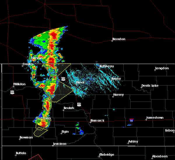 Interactive Hail Maps Hail Map for Kenmare, ND