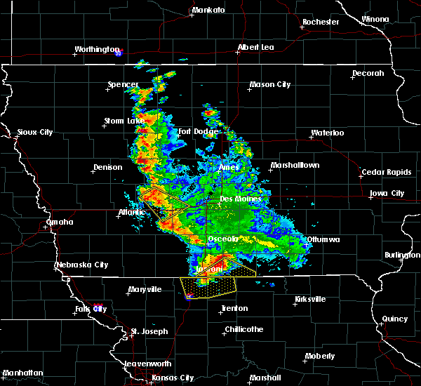 Interactive Hail Maps Hail Map for Pleasanton, IA