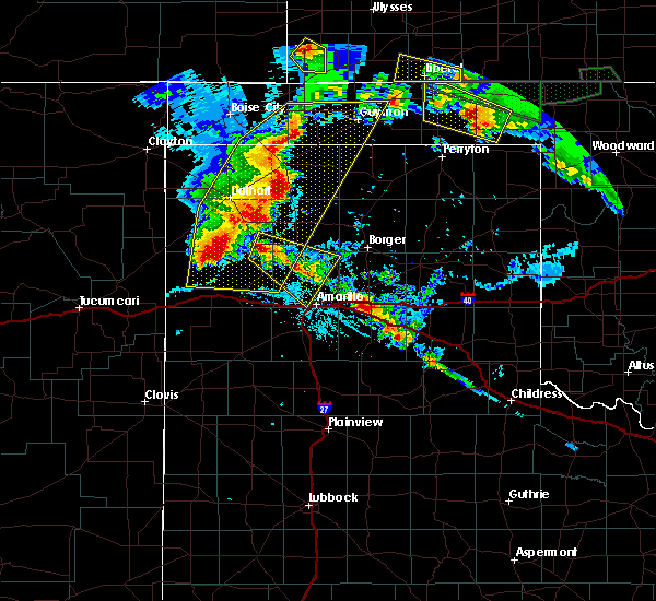 Interactive Hail Maps Hail Map for Dumas, TX