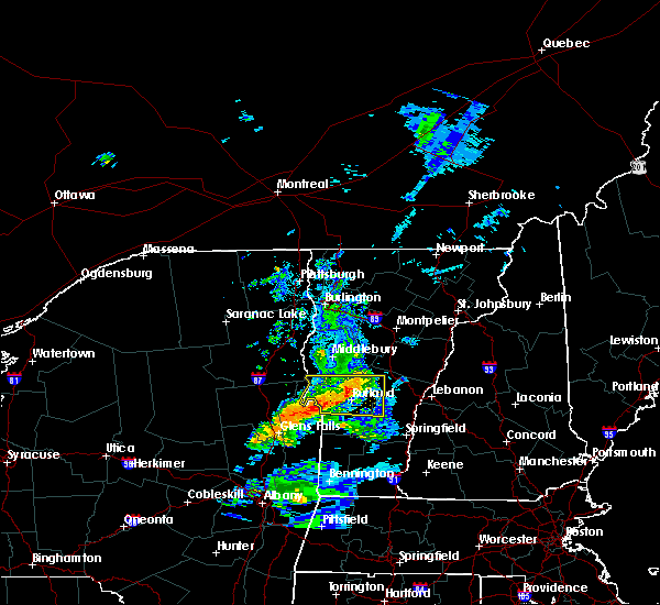 Interactive Hail Maps Hail Map for Wallingford, VT