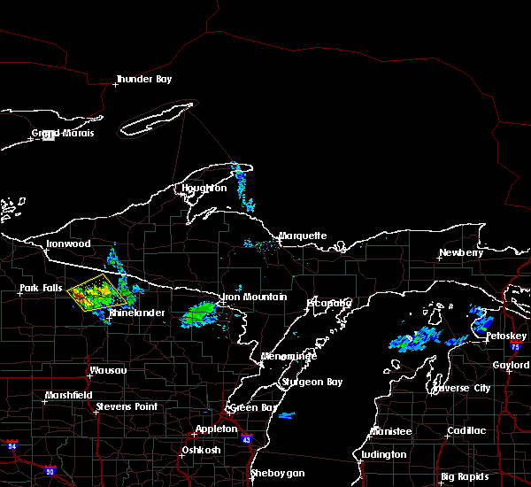 Interactive Hail Maps Hail Map for Lac du Flambeau, WI