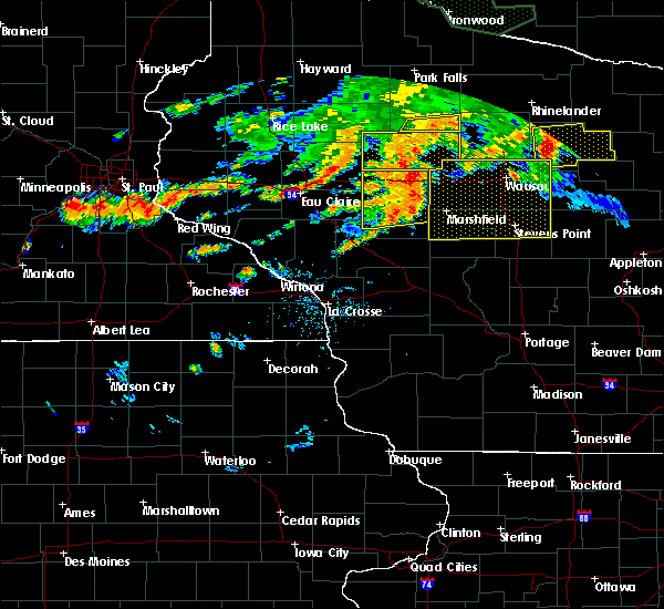 Interactive Hail Maps Hail Map for Jump River, WI