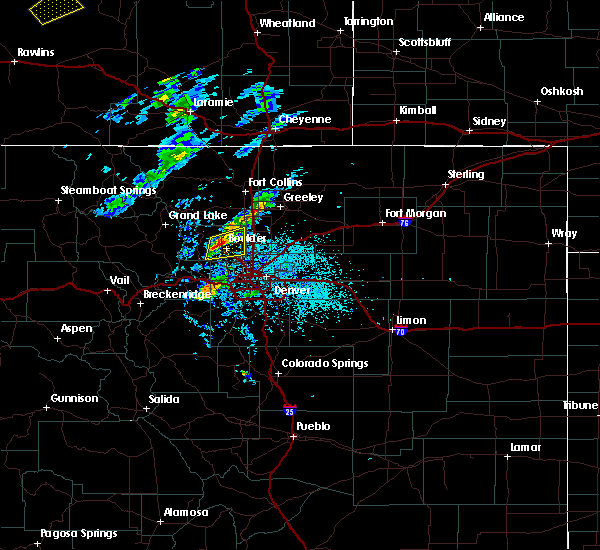 Interactive Hail Maps Hail Map for Jamestown, CO