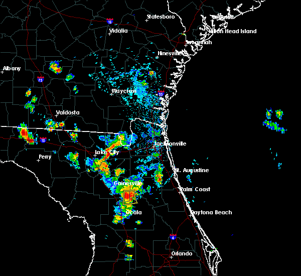Interactive Hail Maps Hail Map for Hawthorne, FL