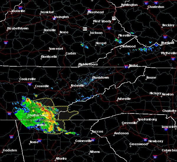 Interactive Hail Maps Hail Map for Andrews, NC