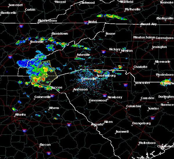Interactive Hail Maps Hail Map for Bryson City, NC