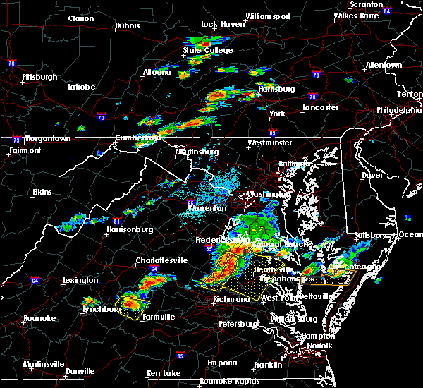 Interactive Hail Maps Hail Map for Hanover, VA