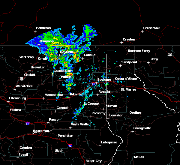 Interactive Hail Maps Hail Map for Republic, WA