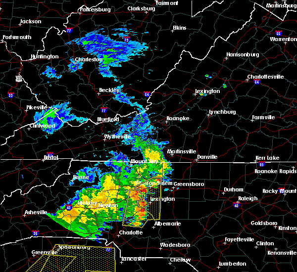 Interactive Hail Maps Hail Map for Kernersville, NC