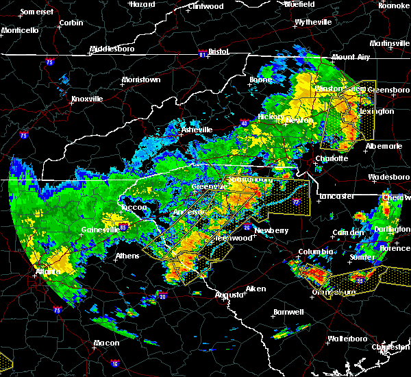 Interactive Hail Maps Hail Map for Greenwood, SC