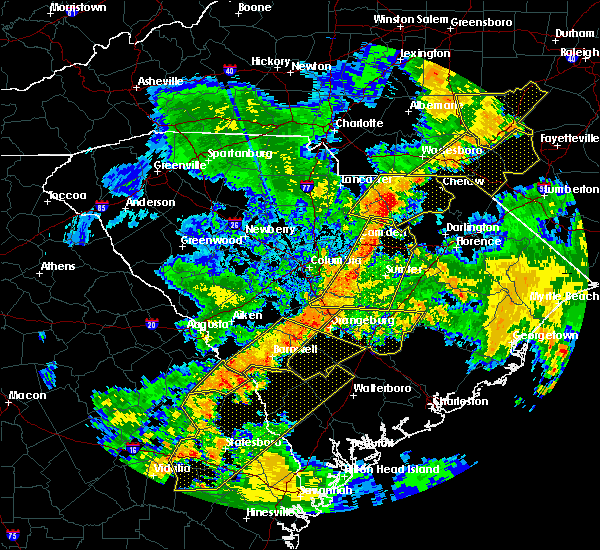 Interactive Hail Maps Hail Map for Olar, SC